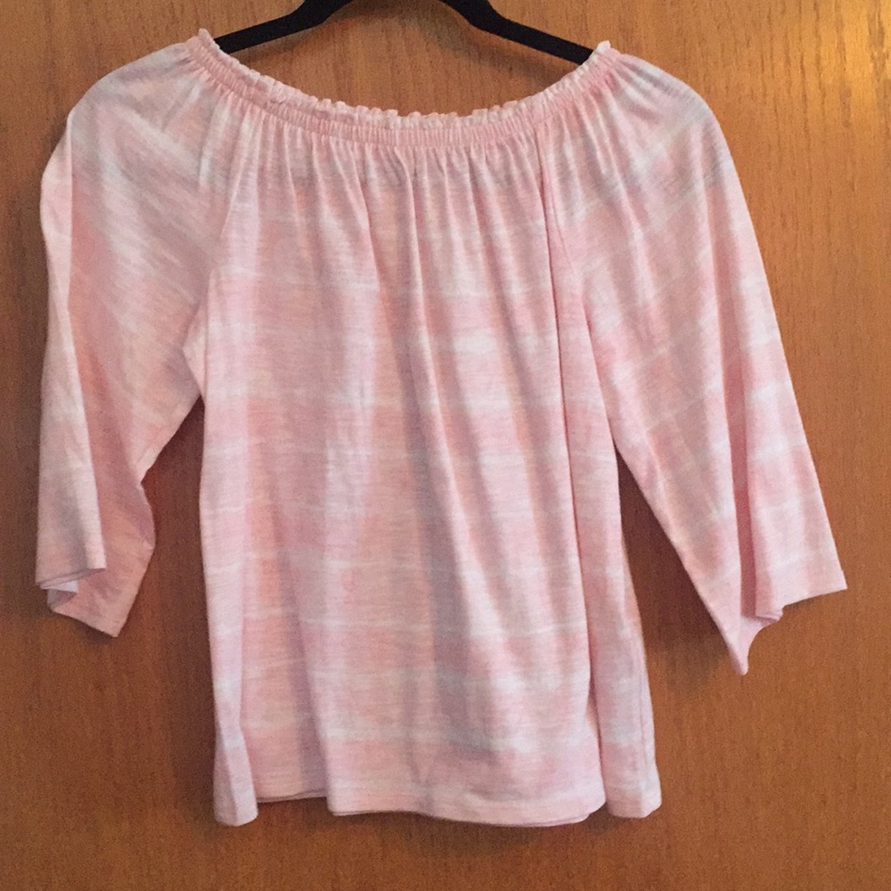 Excel Cond Abercrombie Kids off the shoulder top.